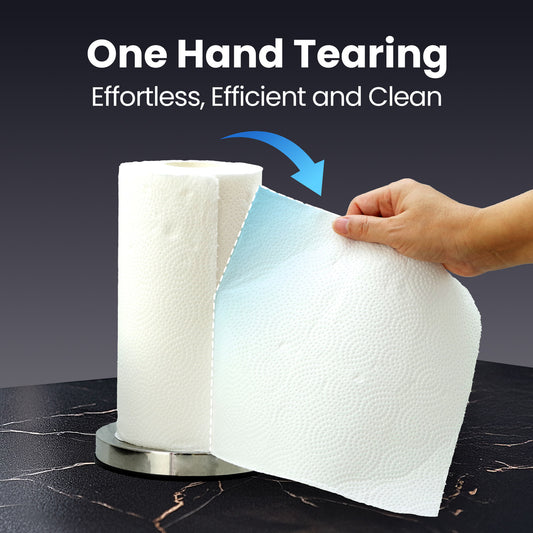 One hand tearing — effortless, efficient and clean