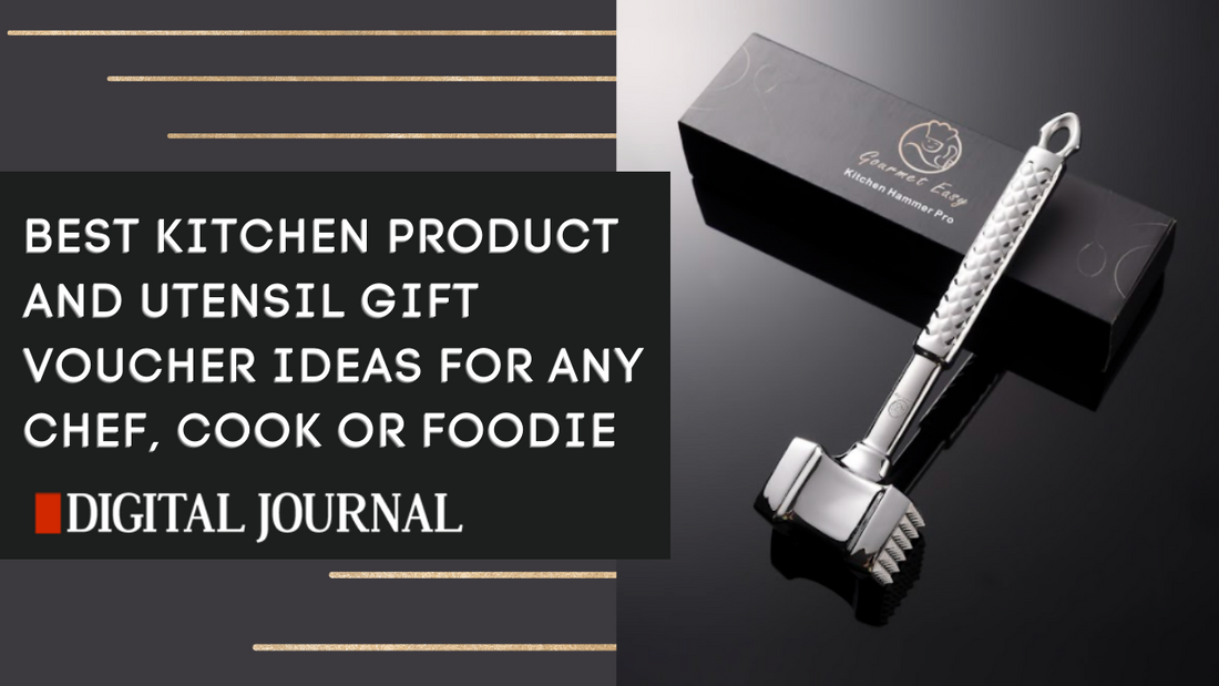 Best kitchen product and utensil gift voucher ideas for any chef, cook or foodie