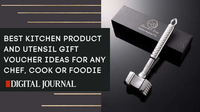 Best kitchen product and utensil gift voucher ideas for any chef, cook or foodie