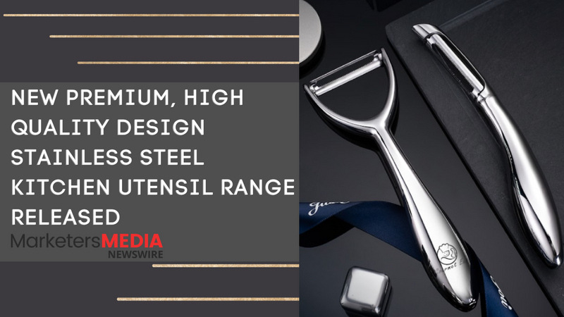 New premium, high quality design stainless steel kitchen utensil range released