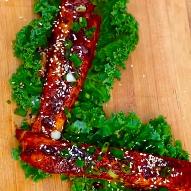 Asian Glazed Salmon — from the Gourmet Easy recipe book