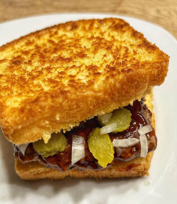 Rib Sandwich — from the Gourmet Easy recipe book
