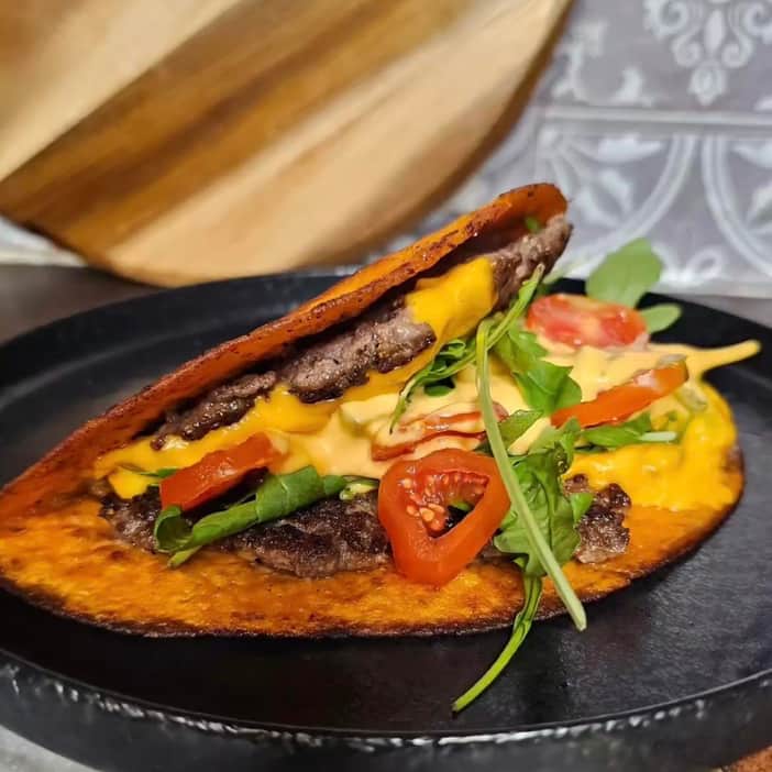Smash Burger Tacos — from the Gourmet Easy recipe book