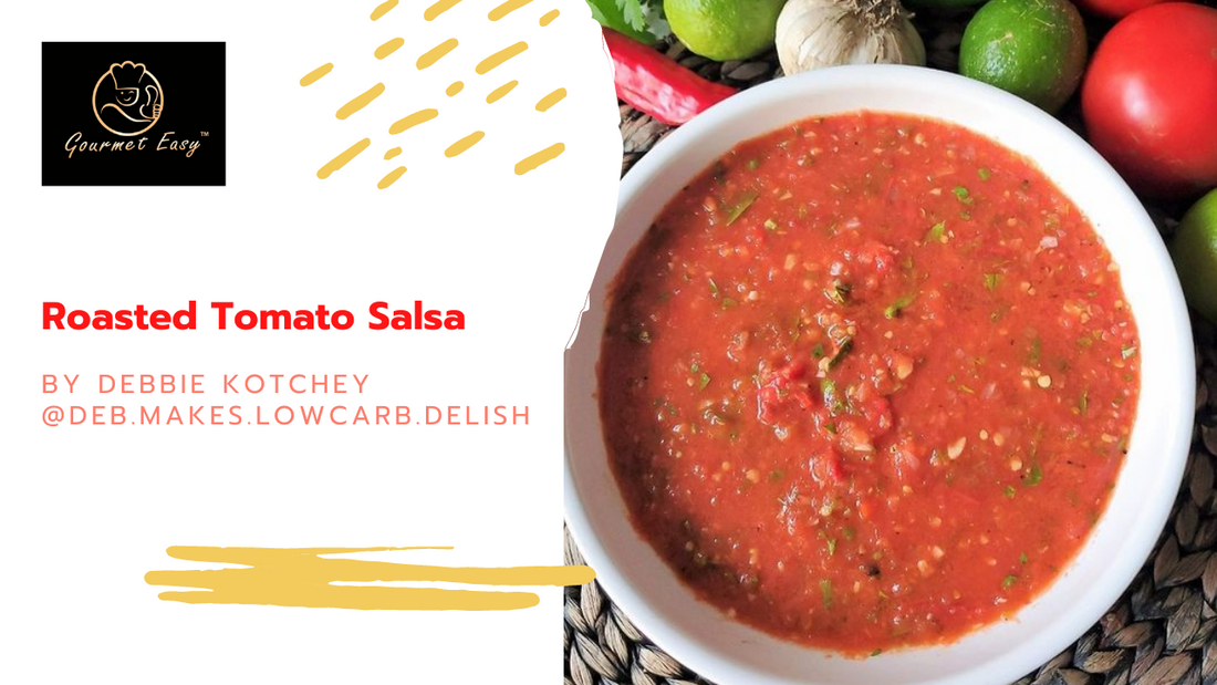 Roasted Tomato Salsa by Debbie Kotchey
