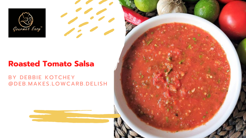 Roasted Tomato Salsa by Debbie Kotchey