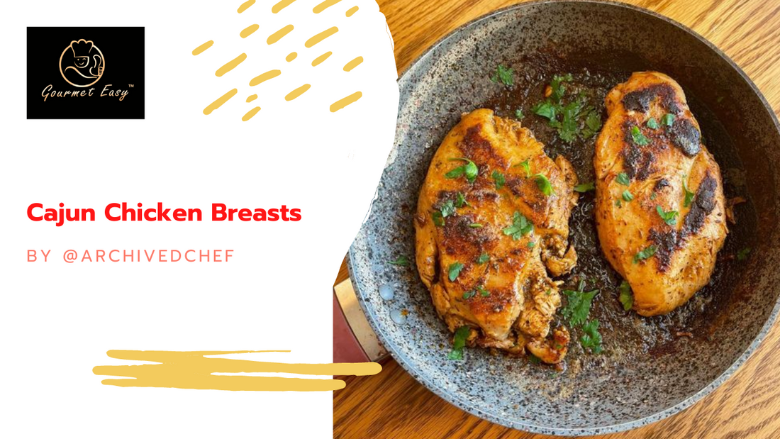 Cajun Chicken Breast by  @archivedchef