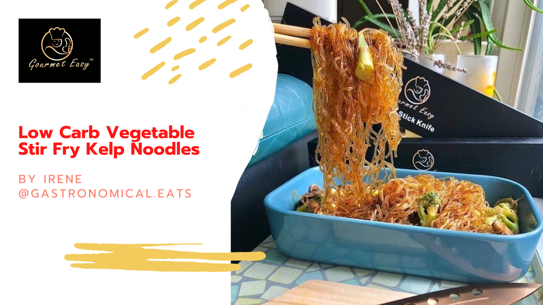 Low Carb Vegetable Stir Fry Kelp Noodles by Irene
