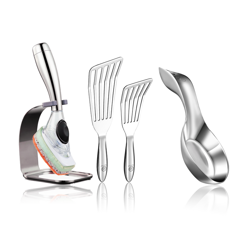 Dishwand (DISHWAND) + Fish Turner + Spoon Rest