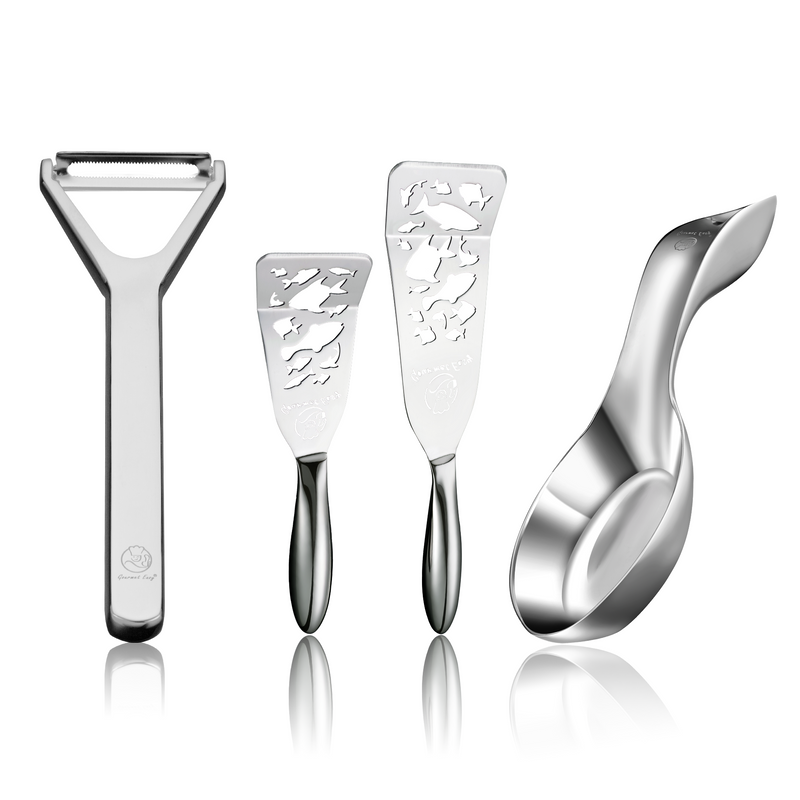Fish Turner - Fish Edition + Y Peeler Deluxe + Spoon Rest