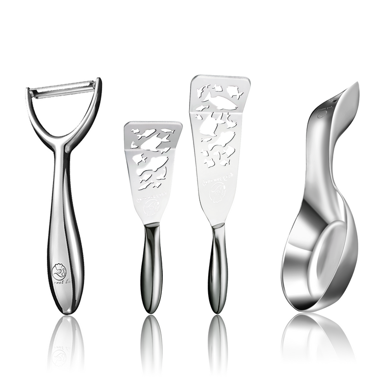 Fish Turner - Fish Edition + Y Peeler + Spoon Rest