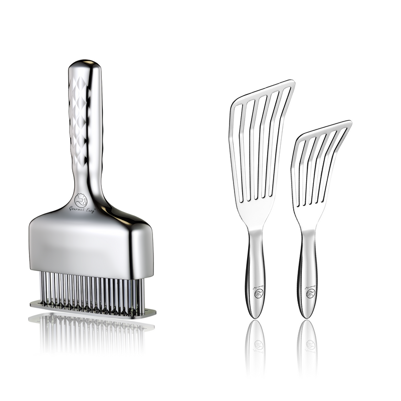 Fish Turner + Meat Needle Luxe
