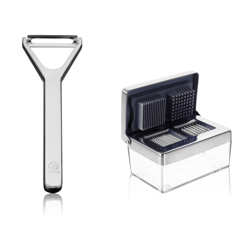 Garlic Chopper + Y Peeler Deluxe