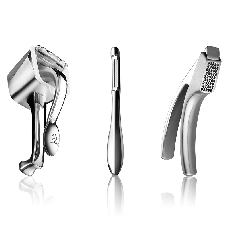 Garlic Easy (Coarse Mince) + Juicer + I Peeler