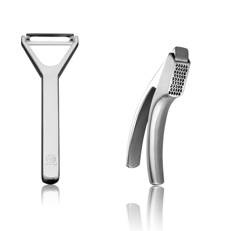 Garlic Easy (Coarse Mince) + Y Peeler Deluxe