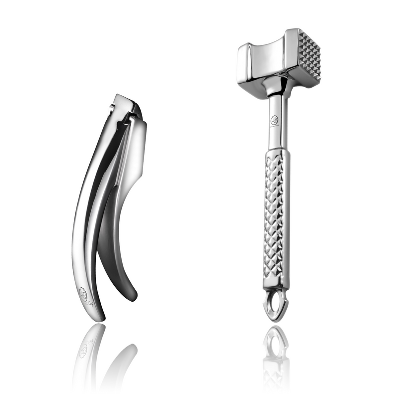 Garlic Easy (Fine Mince) + Meat Hammer - Original