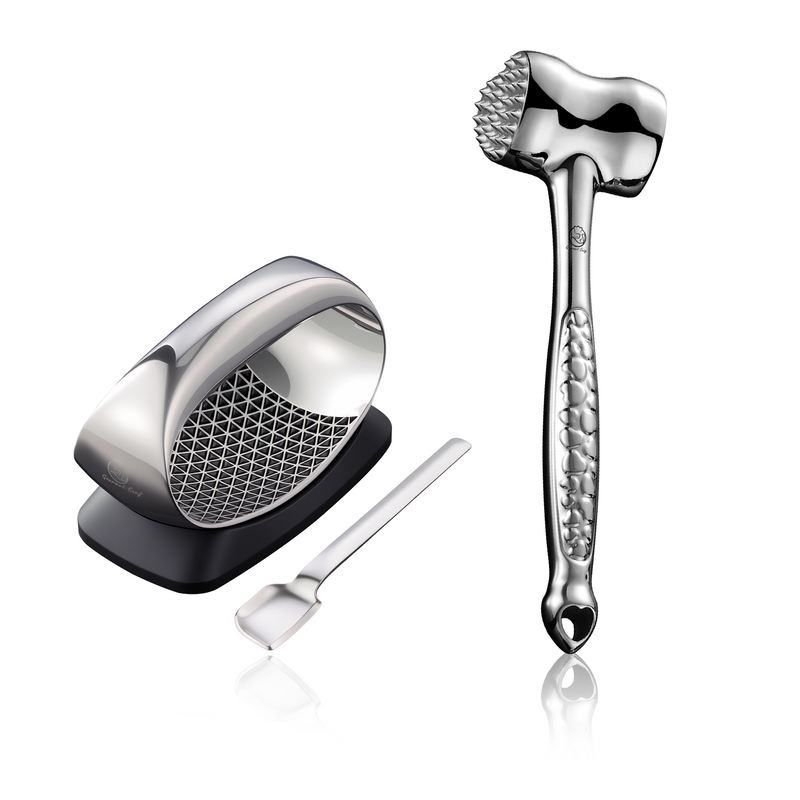 Garlic Rocker Pro + Meat Hammer - Love Edition