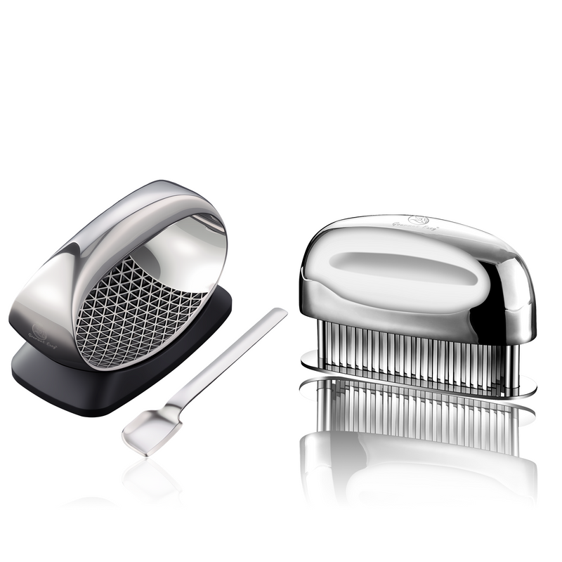 Garlic Rocker Pro + Meat Tenderizer Needle