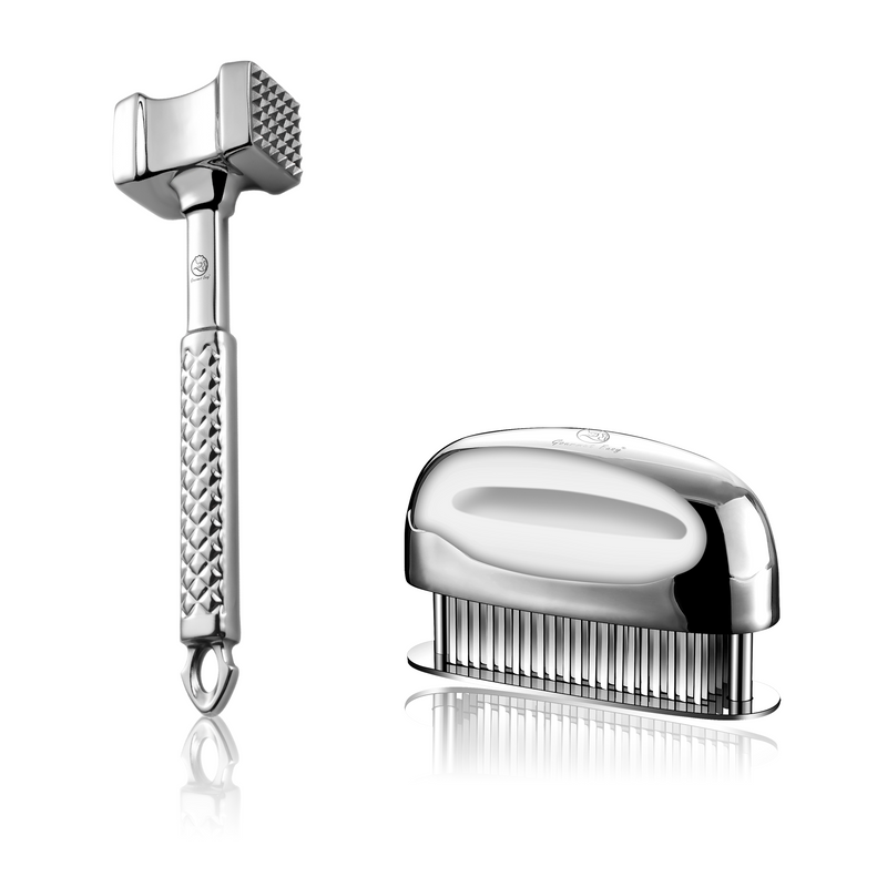 Meat Hammer - Original + Meat Tenderizer Needle