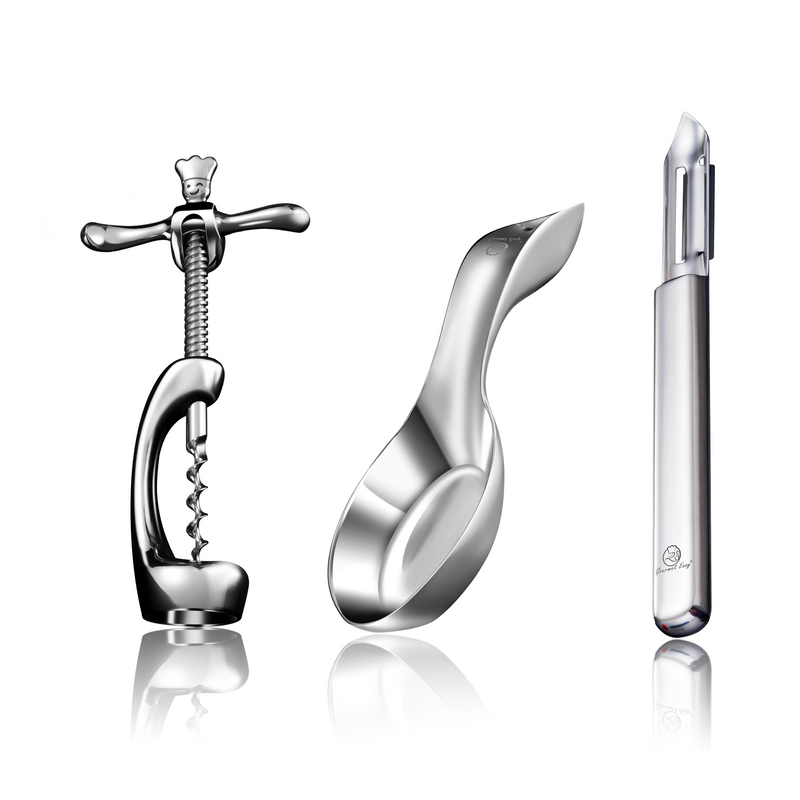 I Peeler Deluxe + Spoon Rest + Wine Opener