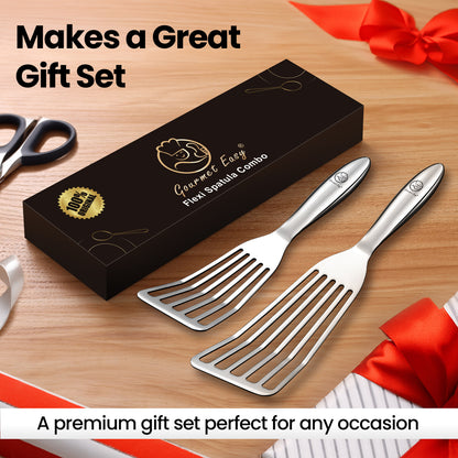 Fish Turner presented in a black gift box with ribbon