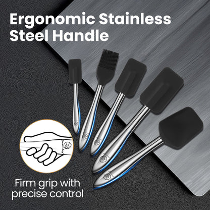 Ergonomic stainless steel handle giving a firm grip and precise control